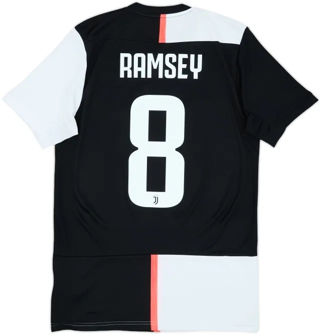 2019-20 Juventus Home Shirt Ramsey #8 - 6/10 - (S)