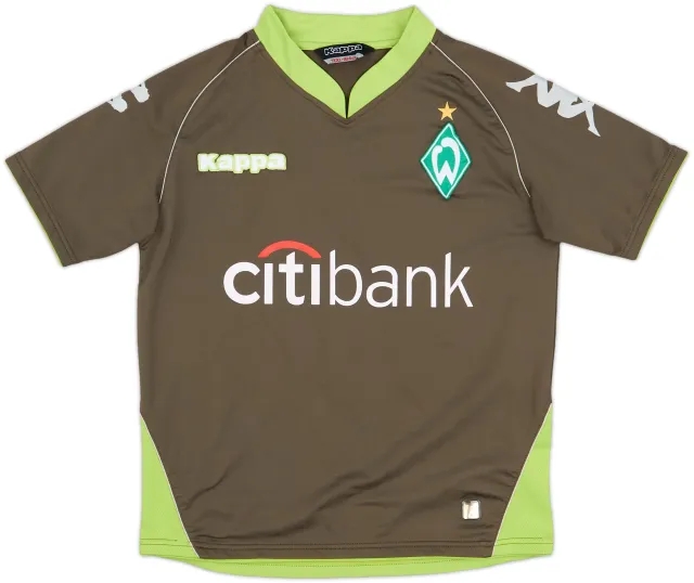 Kappa Werder Bremen Boys SS Away Shirt 2007/08