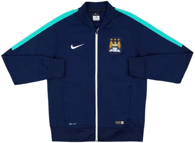 2015-16 Manchester City Nike Track Jacket - 8/10 - (M)
