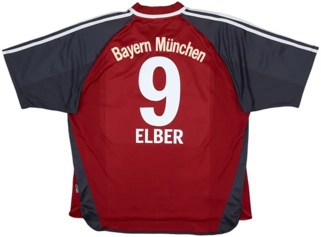 adidas Bayern Munich Mens SS Home Shirt 2001/02