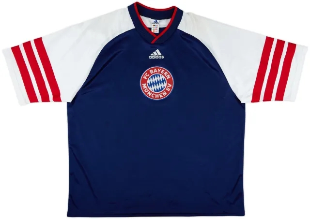 adidas Bayern Munich Mens SS Home Shirt 1998/99