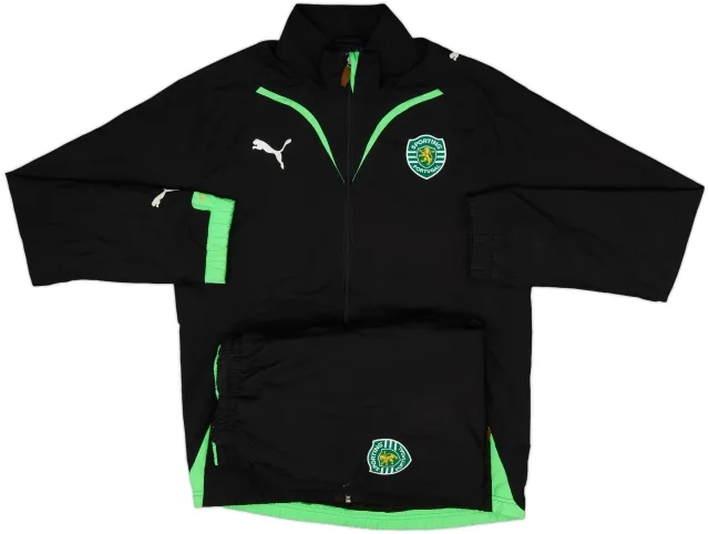 2010-11 Sporting CP Puma Tracksuit - 9/10 - (S)