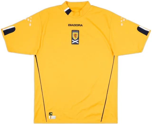Diadora Scotland Mens SS Third Shirt 2004