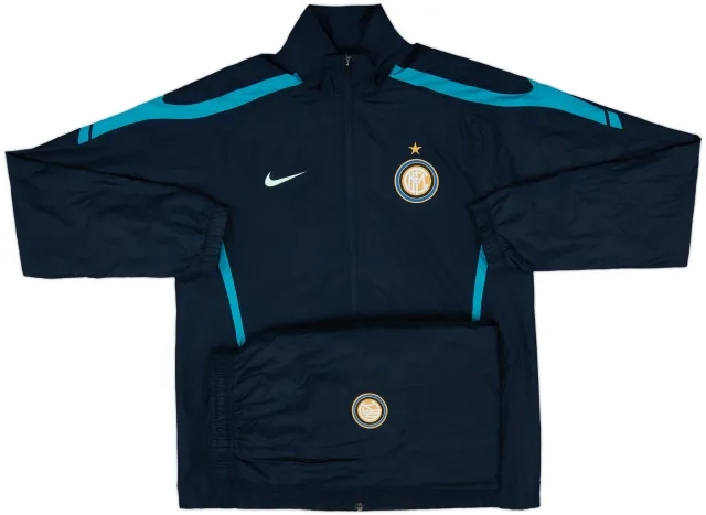 2010-11 Inter Milan Nike Tracksuit - 8/10 - (M)