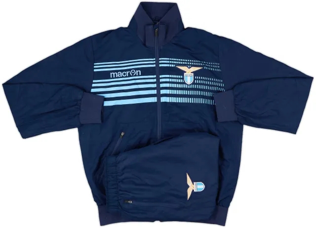 2012-13 Lazio Macron Tracksuit - 9/10 - (M)