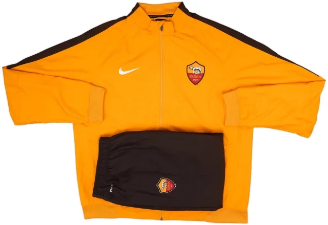 2014-15 Roma Nike Tracksuit - 9/10 - (XL)