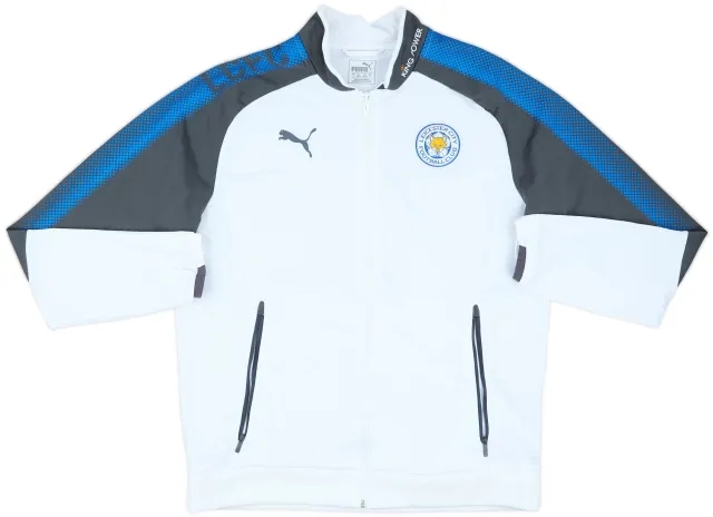2017-18 Leicester Puma Track Jacket - 9/10 - (L)