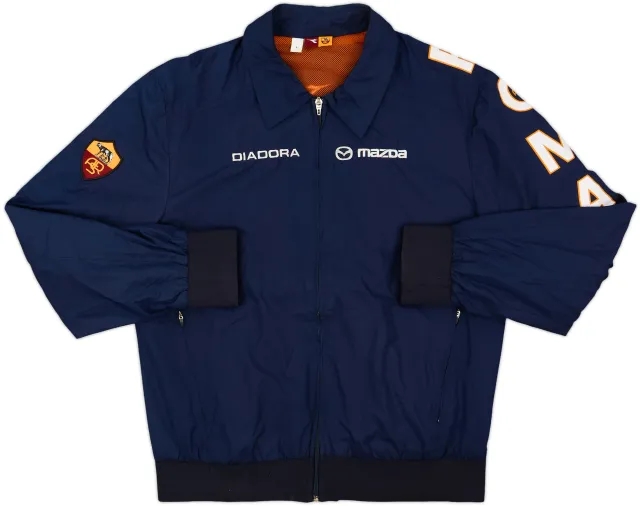 2005-06 Roma Diadora Track Jacket - 8/10 - (L)
