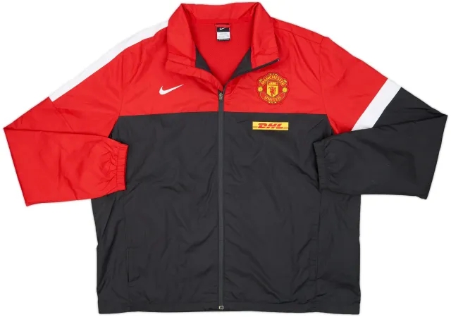 2012-13 Manchester United Nike Track Jacket - 8/10 - (XXL)