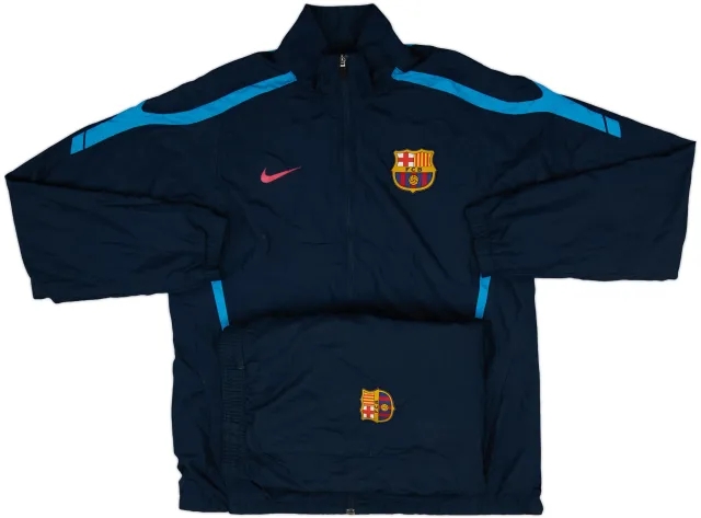 2010-11 Barcelona Nike Full Tracksuit - 8/10 - (L)