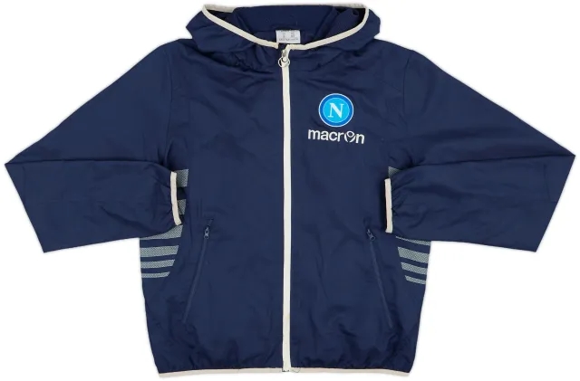 2014-15 Napoli Macron Track Jacket - 8/10 - (S)