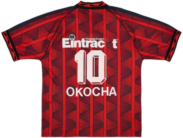 Puma Eintracht Frankfurt Mens SS Home Shirt 1995/96