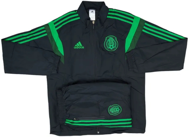 2013-14 Mexico adidas Full Tracksuit - 10/10 - (M)