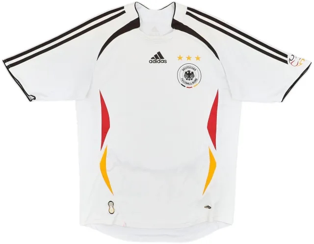 adidas Germany Boys SS Home Shirt 2005