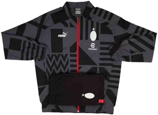 2022-23 AC Milan Puma Pre-Match Tracksuit - 10/10 - (L)