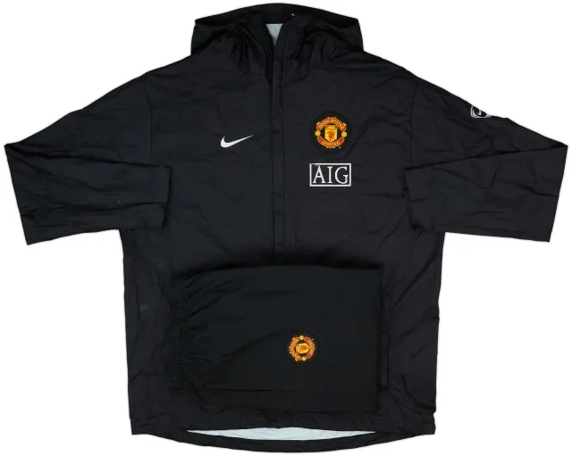 2009-10 Manchester United Nike Tracksuit - 9/10 - (L)