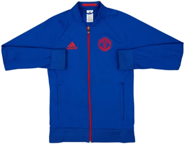 2016-17 Manchester United adidas Track Jacket - 7/10 - (S)