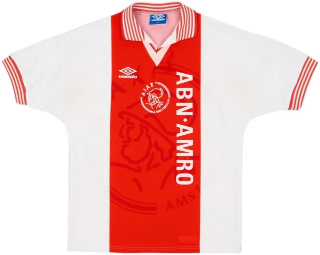 1995-96 Ajax Home Shirt - 8/10 - (M)