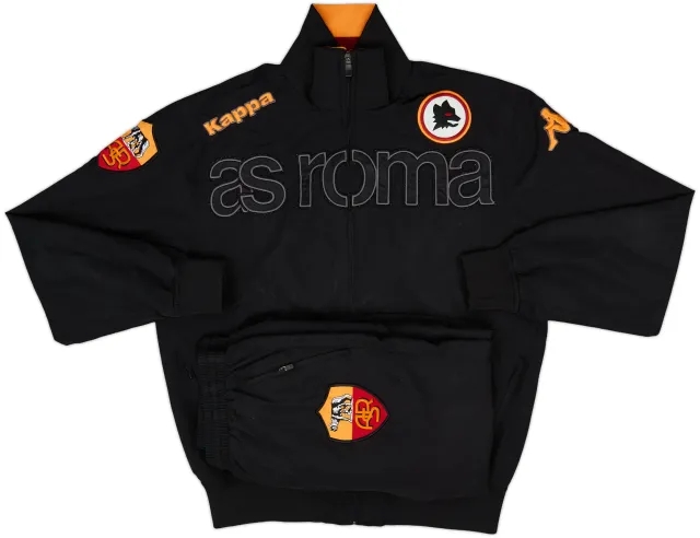 2009-10 Roma Kappa Full Tracksuit - 10/10 - (S)
