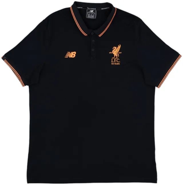 2017-18 Liverpool New Balance Polo Shirt - 8/10 - (XXL)