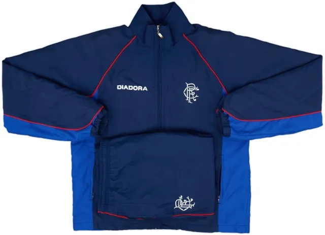 2003-04 Rangers Diadora Tracksuit - 10/10 - (M)