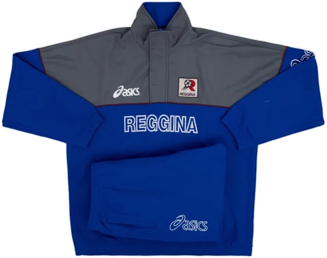 1999-00 Reggina Asics Full Tracksuit - 6/10 - (XL)