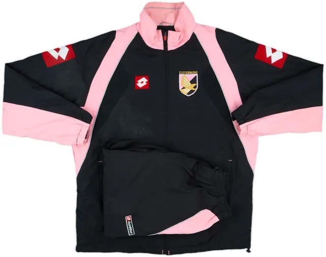 2008-09 Palermo Lotto Full Tracksuit - 6/10 - (L)