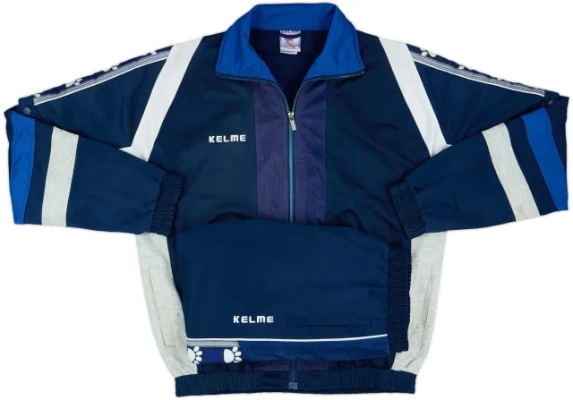 1996-97 Real Madrid Kelme Tracksuit - 8/10 - (L)