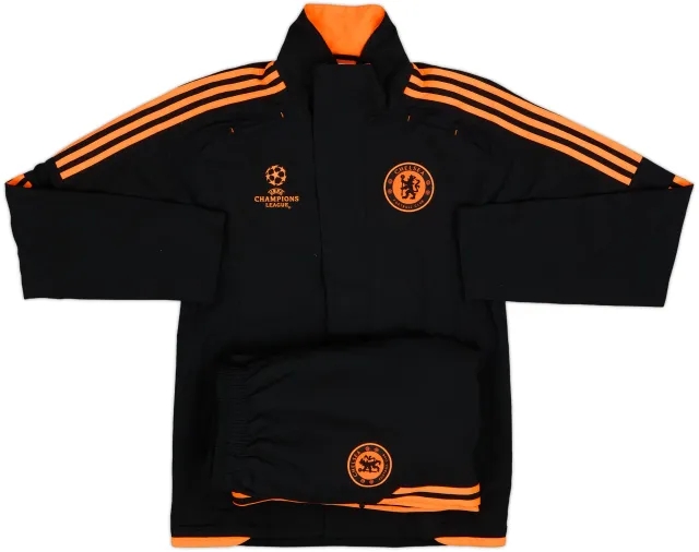 2011-12 Chelsea adidas CL Tracksuit - 8/10 - (S/M)