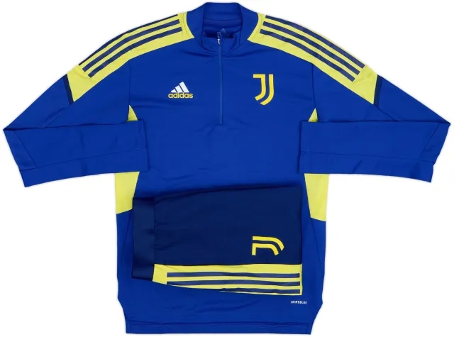 2021-22 Juventus adidas 1/4 Zip Tracksuit - 10/10 - (S)