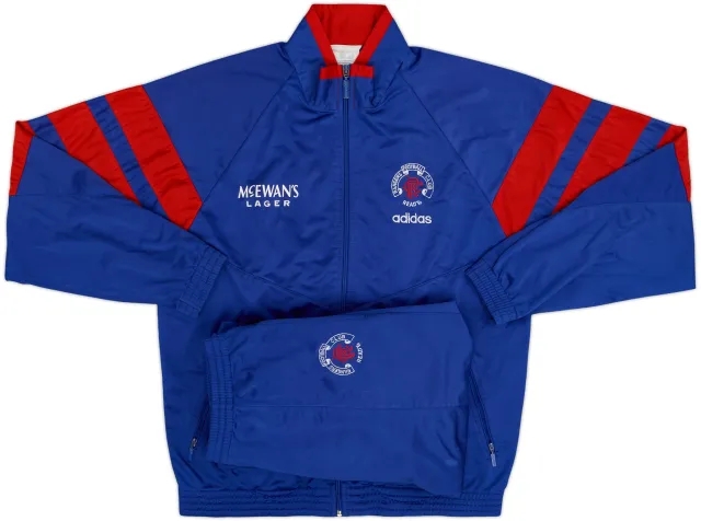 1992-94 Rangers adidas Tracksuit - 6/10 - (M/L)