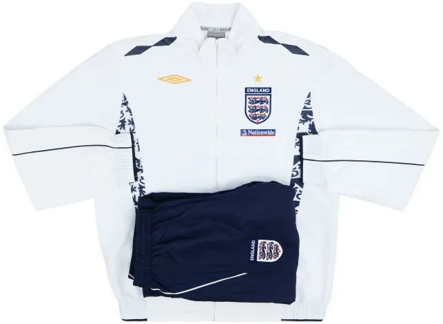2007-09 England Umbro Tracksuit - 10/10 - (M)
