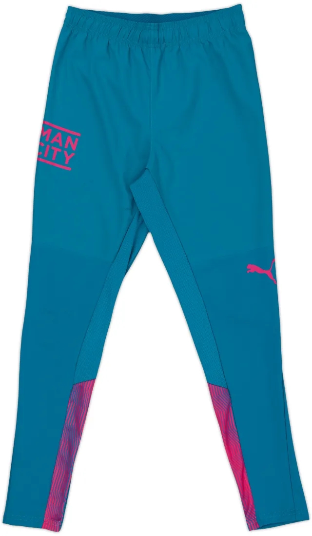 2021-22 Manchester City Puma Track Pants/Bottoms - 9/10 - (S)