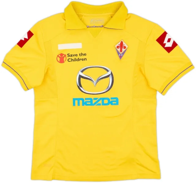 Lotto Fiorentina Mens SS Away Shirt 2011/12