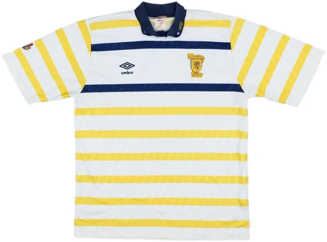 Umbro Scotland Mens SS Away Shirt 1988