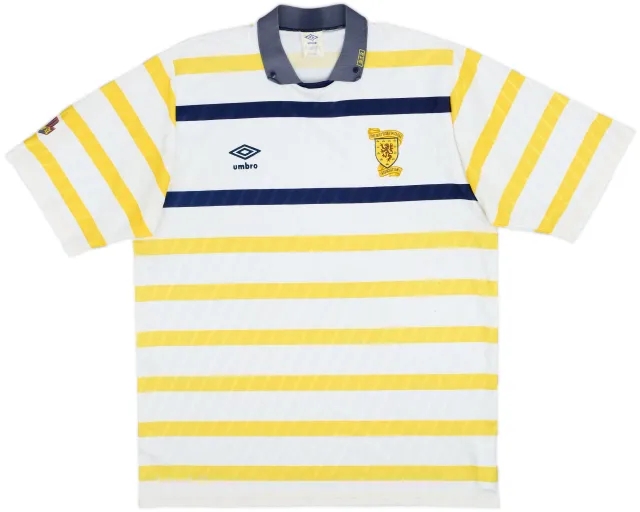 Umbro Scotland Mens SS Away Shirt 1988