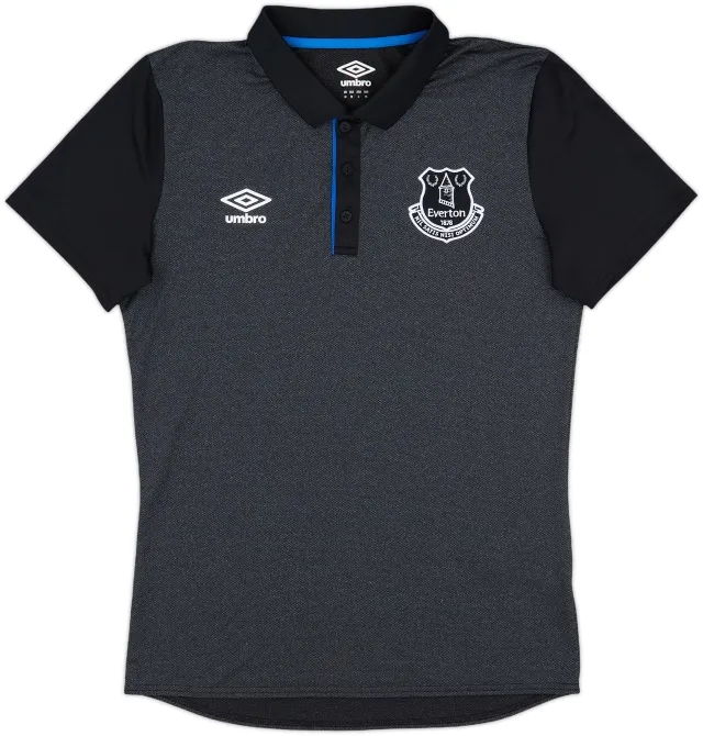 2018-19 Everton Umbro Polo Shirt - 10/10 - (M)