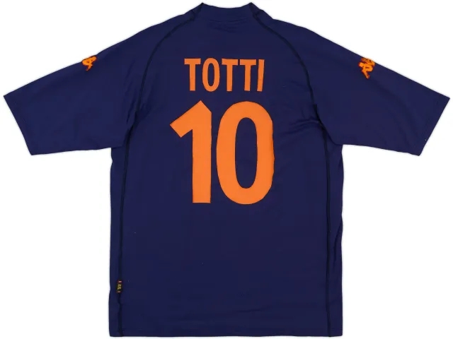 2000-01 Roma Third Shirt Totti #10 - 6/10 - (XXL)