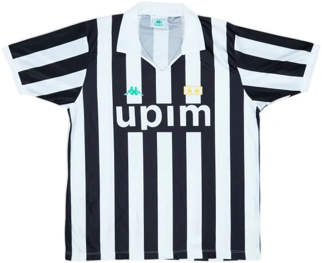 1991-92 Juventus Basic Home Shirt - 6/10 - (L)