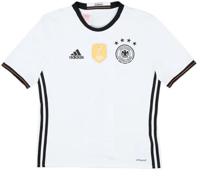 adidas Germany Boys SS Home Shirt 2015