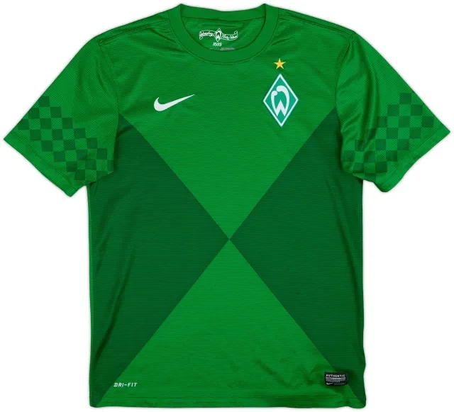 Nike Werder Bremen Mens SS Home Shirt 2012/13