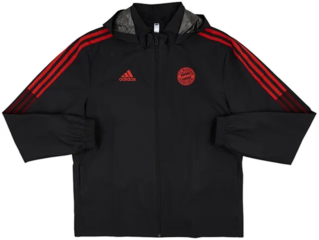 2021-22 Bayern Munich adidas Track Jacket - 9/10 - (M)