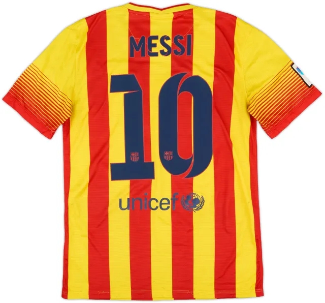 Nike Barcelona Mens SS Away Shirt 2013/15