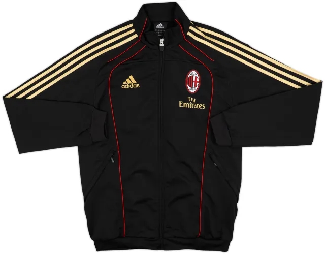 2010-11 AC Milan adidas Track Jacket - 9/10 - (M)