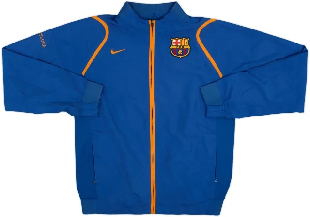 2006-07 Barcelona Nike Track Jacket - 8/10 - (L)