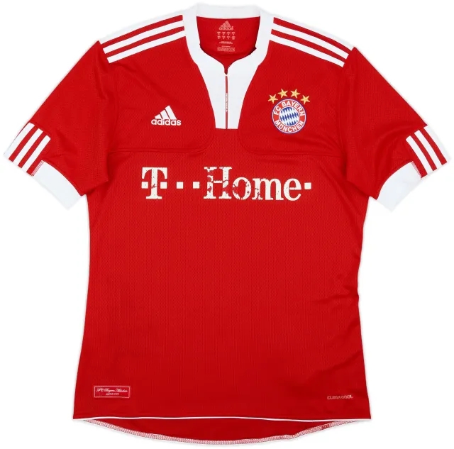 adidas Bayern Munich Mens SS Home Shirt 2009/10