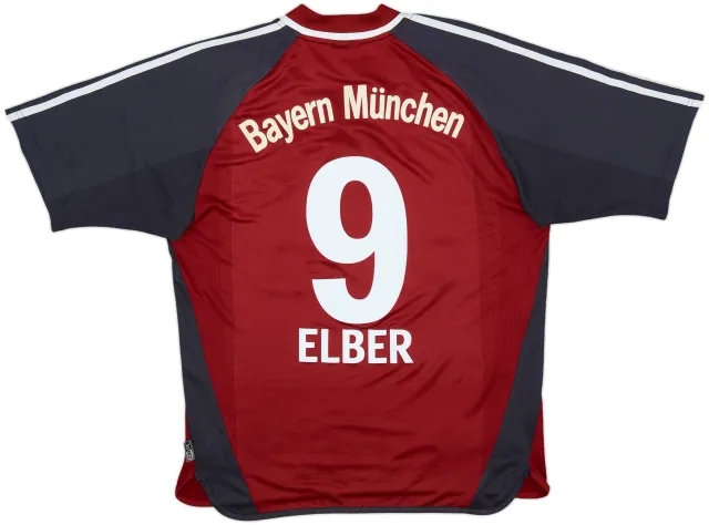 adidas Bayern Munich Mens SS Home Shirt 2001/02