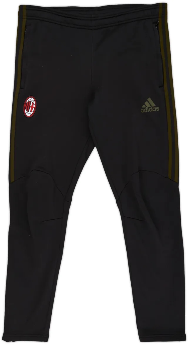 2016-17 AC Milan adidas Track Pants/Bottoms - 8/10 - (S)