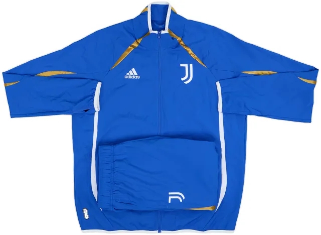 2021-22 Juventus adidas Teamgeist Tracksuit - 8/10 - (L)