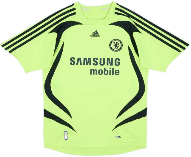 adidas Chelsea Boys SS Away Shirt 2007/08
